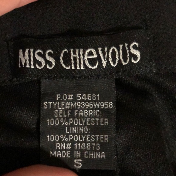 Miss Chievous Black Sheer Maxi Skirt - Picture 3 of 3